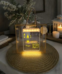Customized Ramadan Kareem Lantern LED Light Gift Hamper