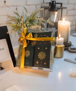 Emerald Green Yaseen Book and Tasbih Gift Set