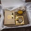 Luxury Velvet Prayer Gift Set with Personalized Quran & Accessories
