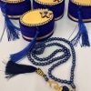 Personalized Velvet Tasbeeh Box Ramadan Favors-Blue