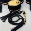 Personalized Velvet Tasbeeh Box Ramadan Favor-Black