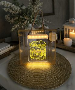 Ramadan Motivation Lantern LED Light Gift Hamper