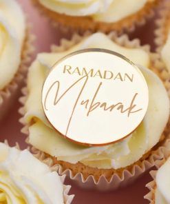 Ramadan Mubarak Cupcake topper