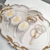Velvet Box Pearl Prayer Beads Tasbeeh-White