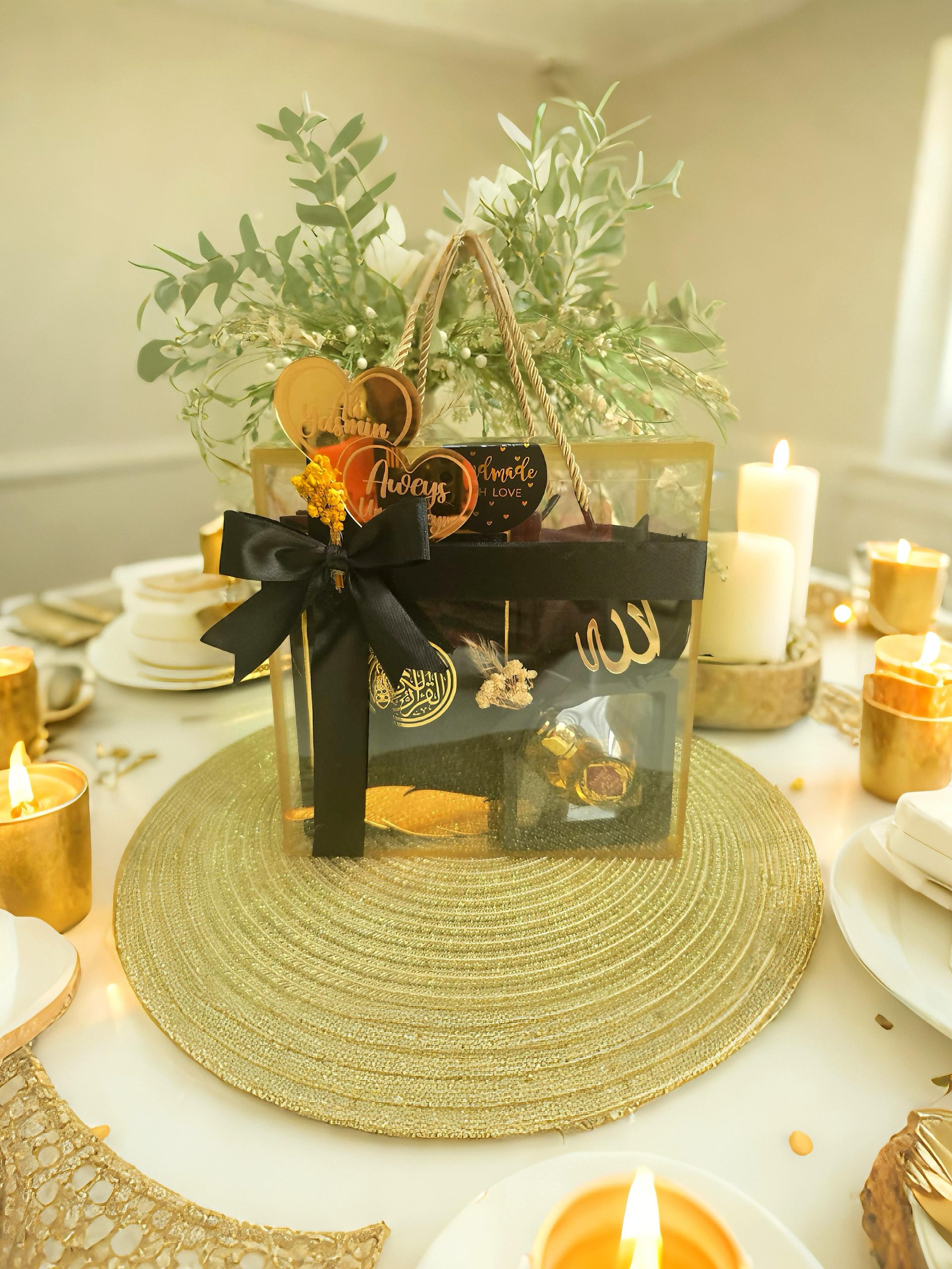 Elegant Islamic Gift Hamper- Black