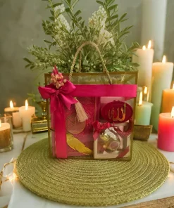 Elegant Islamic Gift Hamper-Dark Pink