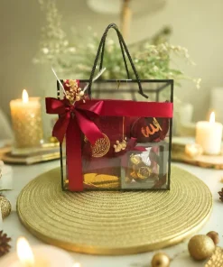 Elegant Islamic Gift Hamper- Red