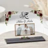 Couple Hajj Mubarak Acrylic Photo Frame