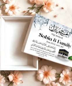 Customized Hajj blessings Family gift box