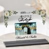 Hajj Mubarak Acrylic Photo Frame.