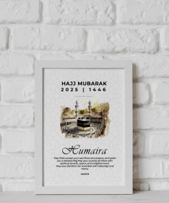 Hajj Mubarak Kabba Frame