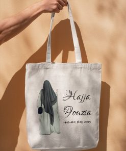 Personalized Hajj Tote bag