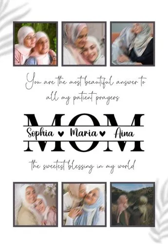 Best Mom Mother’s Day Wall Frame (3) Best Mom Mother’s Day Wall Frame