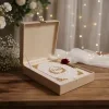 Elegant Nikkah Certificate with Customized Nikkah Pen-White Elegant Nikkah Certificate with Customized Nikkah Pen-White