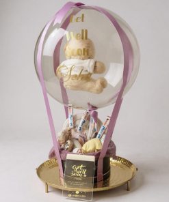 Get Well Soon Personalized Balloon Gift