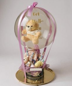 Get Well Soon Personalized Balloon Gift