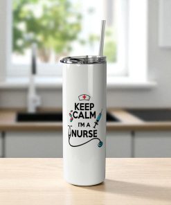 Nurse Stainless Steel Tumbler - Quoted design
