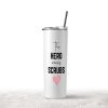 Nurse Stainless Steel Tumbler – Hero in Scrubs