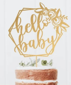 Acrylic It’s a Boy Cake Topper for Baby Shower