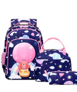 Balloon bear Scholl Bag Set