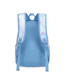Blue Butterfly School Bag Set