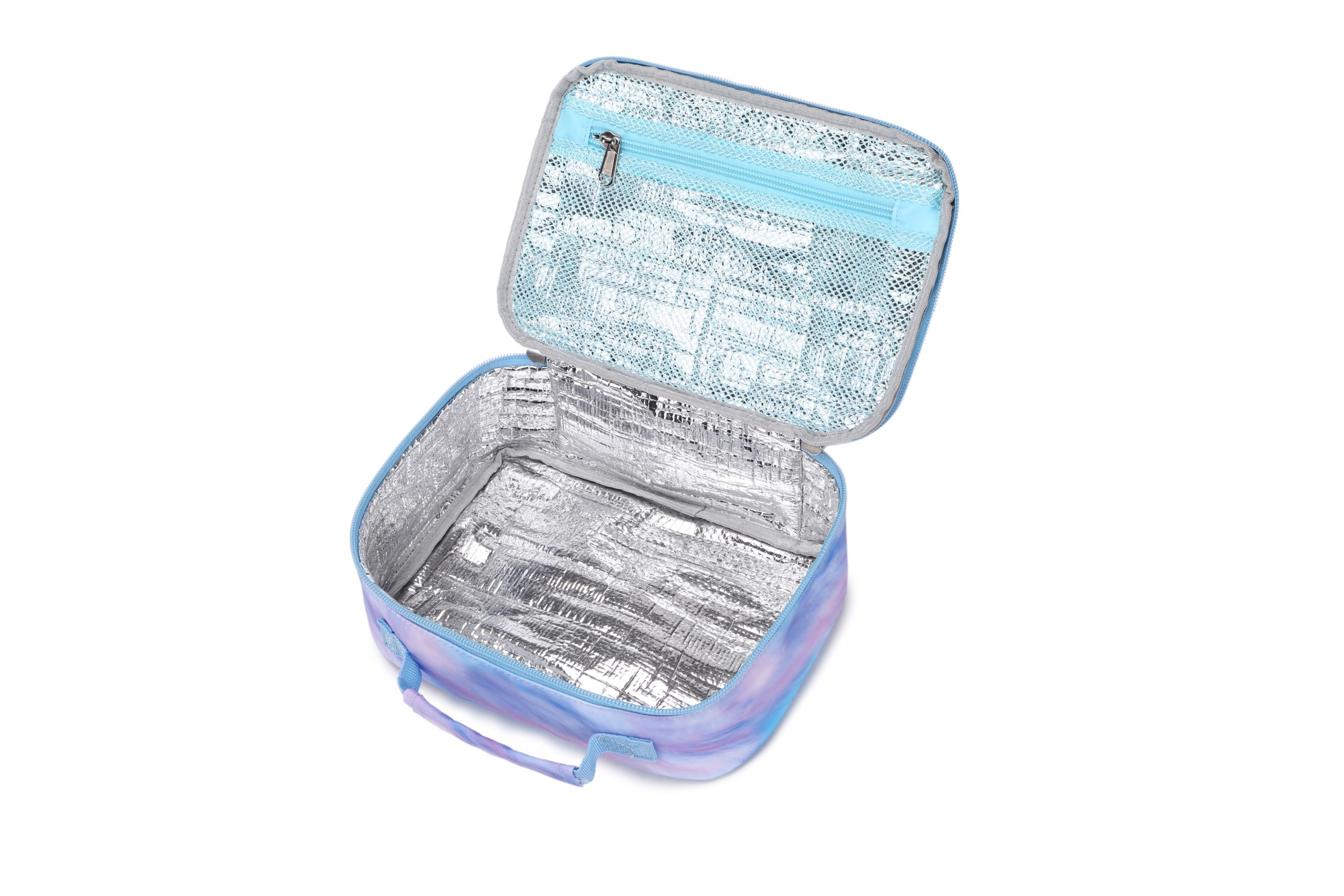 Blue Tie Dye School Bag Set