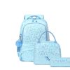 Butterfuly School Bag Set -Blue