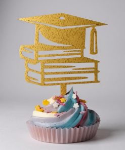 Elegant Acrylic Graduation Topper – Congrats Grad