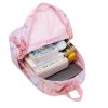 Pink Marble Scholl Bag Set
