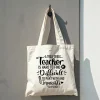 Teacher's day tote bag in Dubai, UAE.