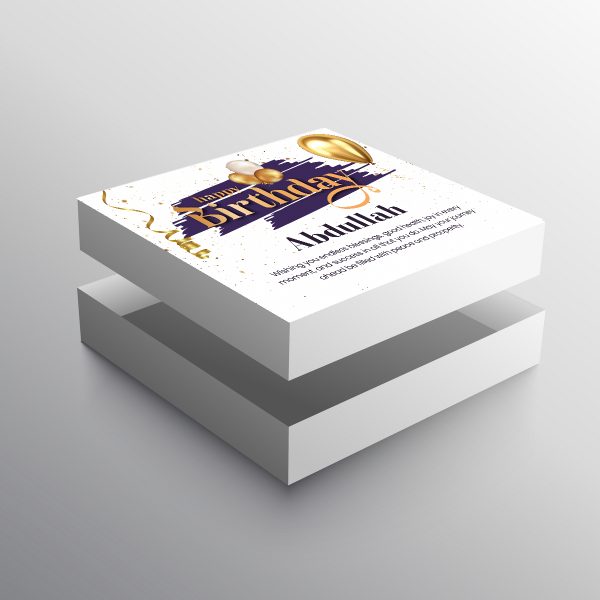 Customised Birthday Gift Box