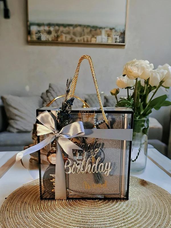 Exclusive Birthday Gift Hamper-Grey