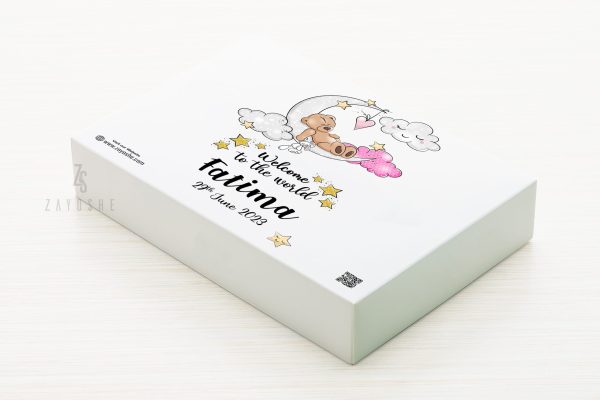 "Welcome To The World" Baby Girl Gift Box