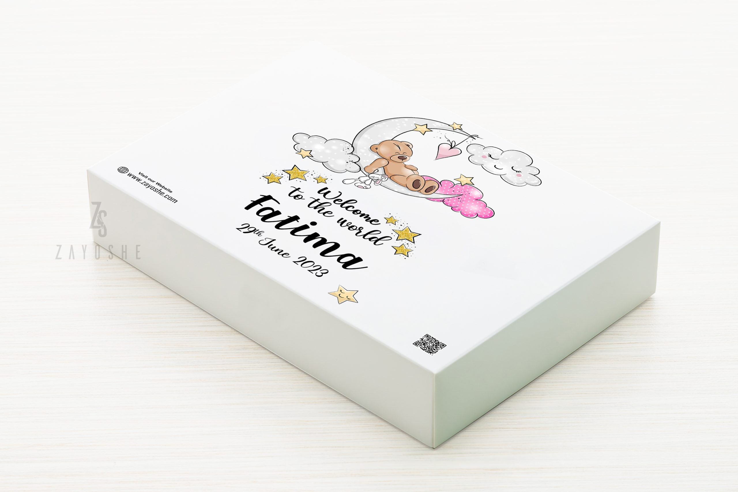 “Welcome To The World” Baby Girl Gift Box - Gift Sets gift from ZAYOSHE in Maleha Street, Sharjah, UAE