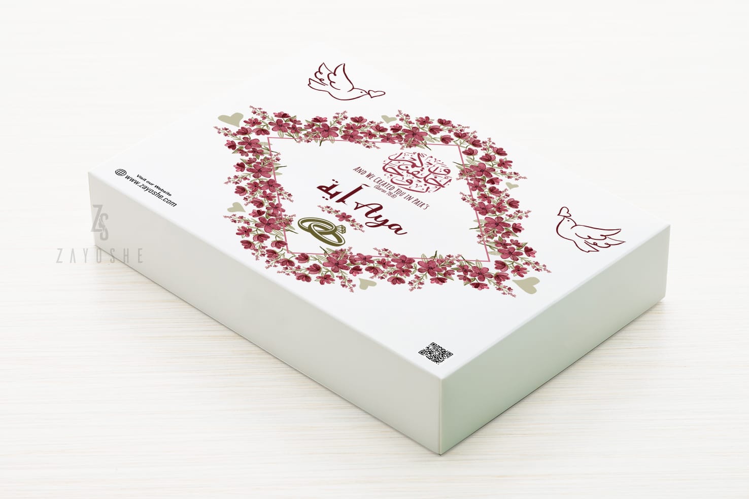 Personalized Engagement Gift Box – Design 2 - Gift Sets gift from ZAYOSHE in Maleha Street, Sharjah, UAE - image 2
