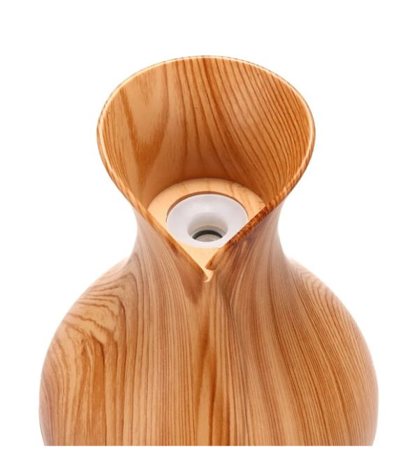 USB Electric Wood Grain Ultrasonic Cool Mist Humidifier