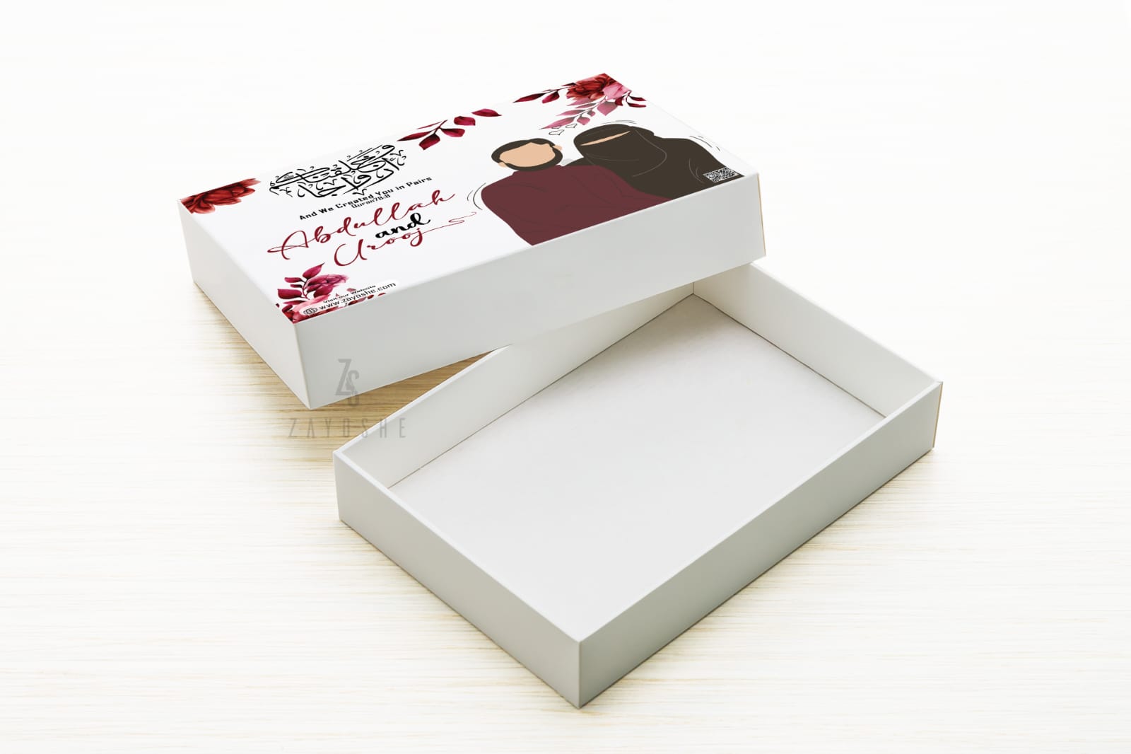 Personalized Gift Box For Couples – Design 1 - Gift Sets gift from ZAYOSHE in Maleha Street, Sharjah, UAE - image 2