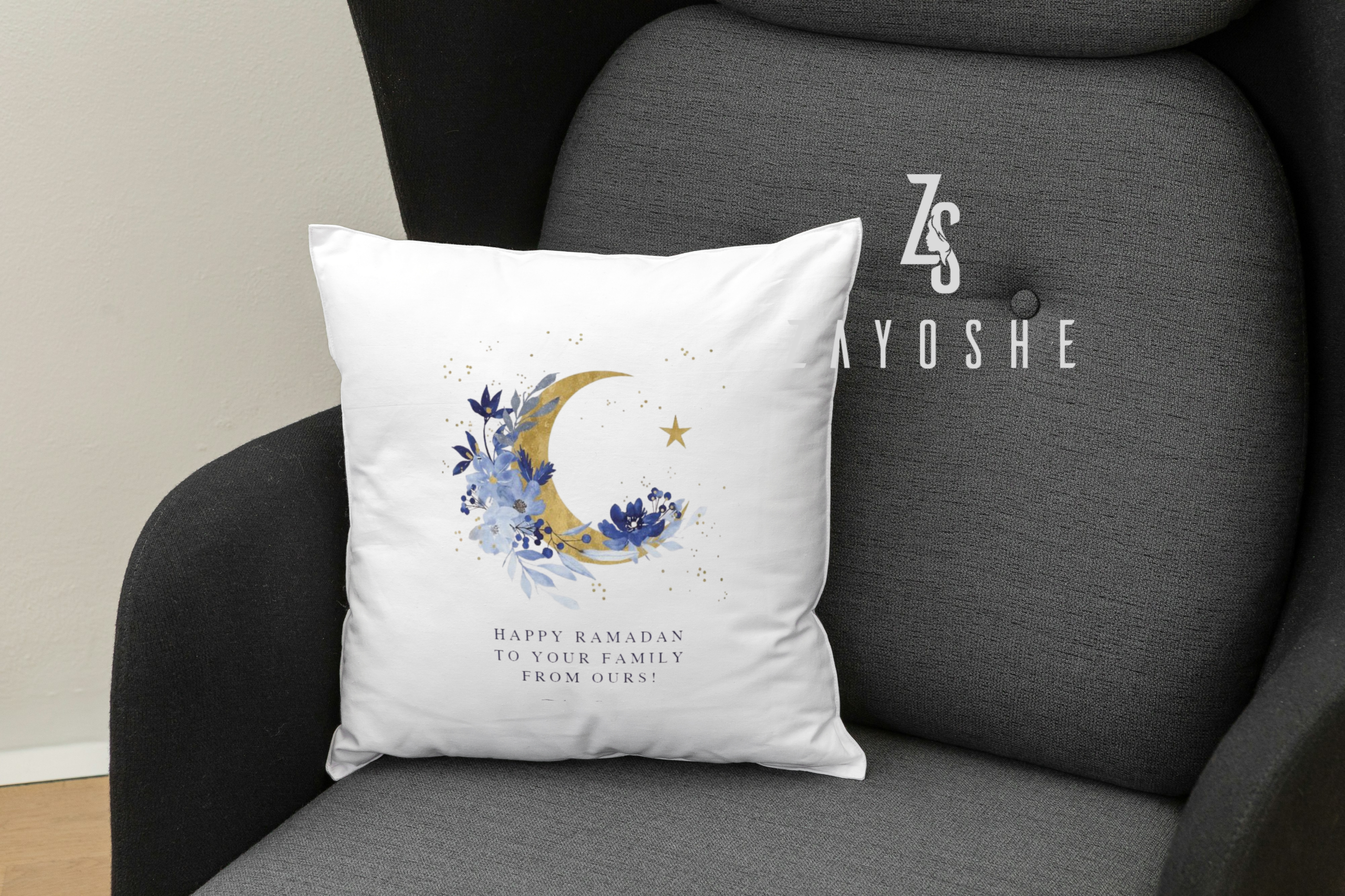 Happy Ramadan Family Cushion in Sharjah