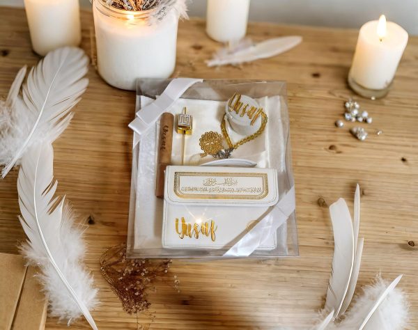 30 Para Quran Ramadan Gift Set For Him – White