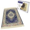 Sundus Luxury Madinah Prayer Mat - Blue