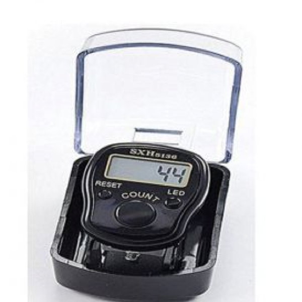 Tasbih Digital Tally Counter SXH-5136 LED Light