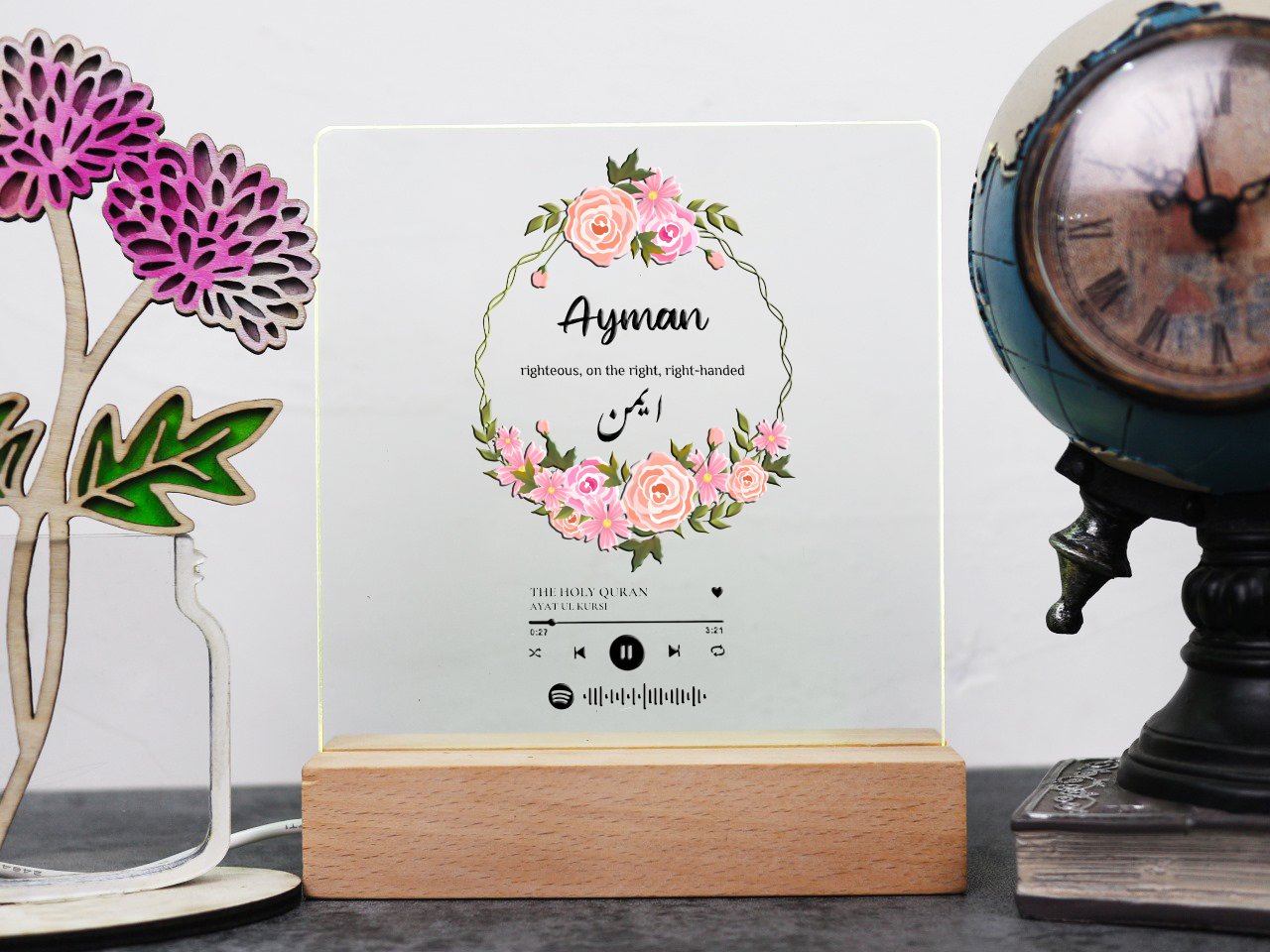 Acrylic Personalized Night Light in Sharjah