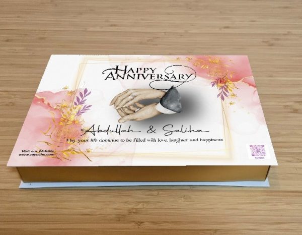 Happy Anniversary Chocolate Box