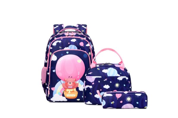 Balloon bear School Bag Set