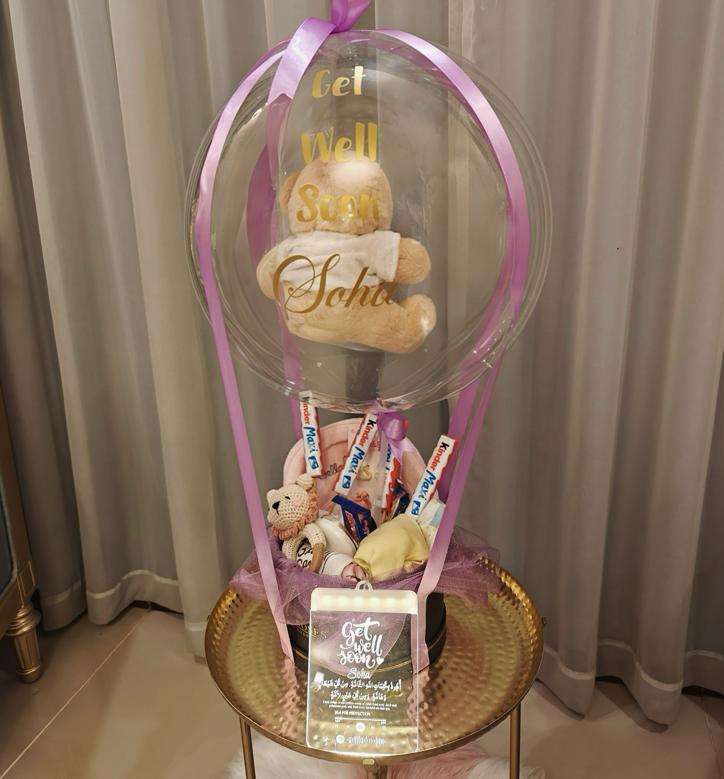 Get Well Soon Personalized Balloon Gift - Balloons gift from ZAYOSHE in Maleha Street, Sharjah, UAE - image 7