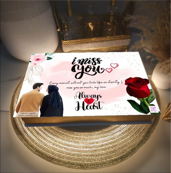 Beautiful Miss You Chocolate Gift Box