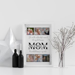 Best Mom Mother's Day Wall Frame
