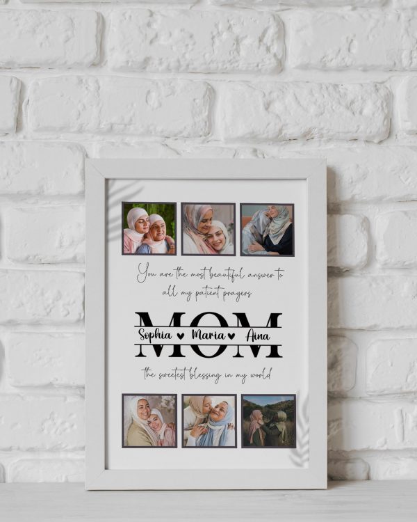 Best-Mom-Mothers-day-Wall-Frame Best Mom Mother's Day Wall Frame
