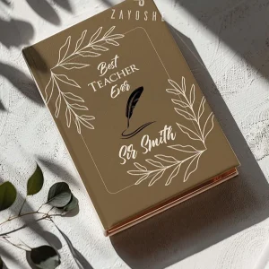 Best Teacher Ever Personalized Diary