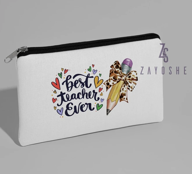 Best Teacher Ever Pouch - Gifts gift from ZAYOSHE in Maleha Street, Sharjah, UAE